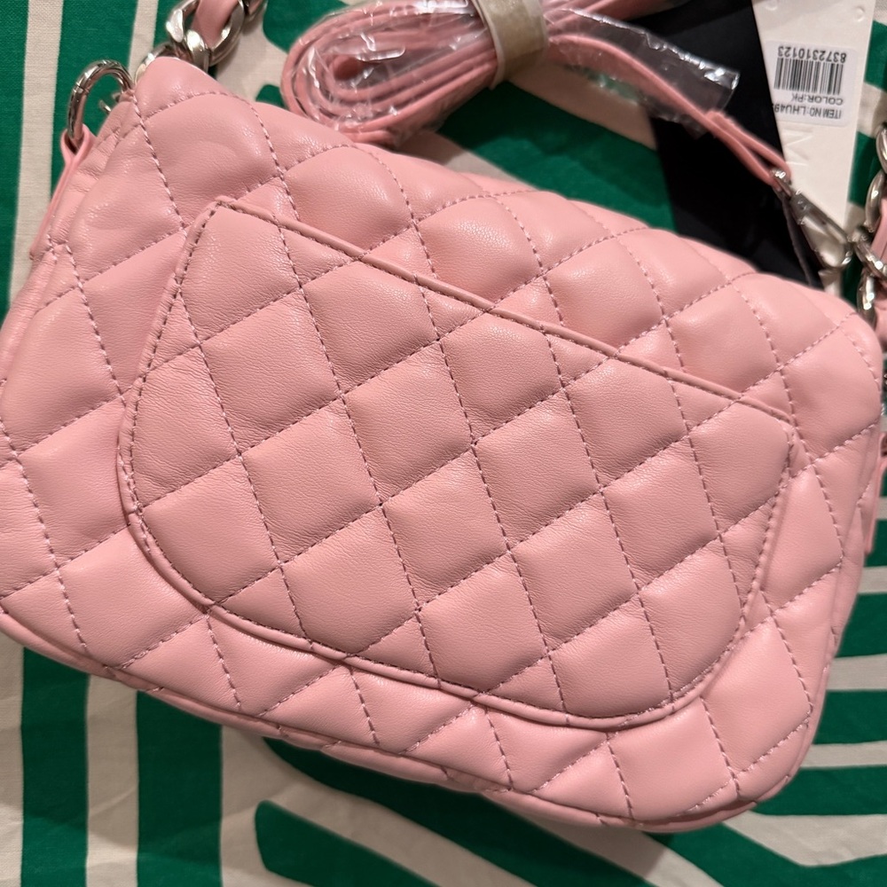 Pink Quilted Women's Bag / Le Miel - Picture 8 of 8